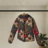 Campera inflable estampada
