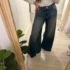jeans mega wide malva