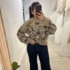 Sweater bordado floral