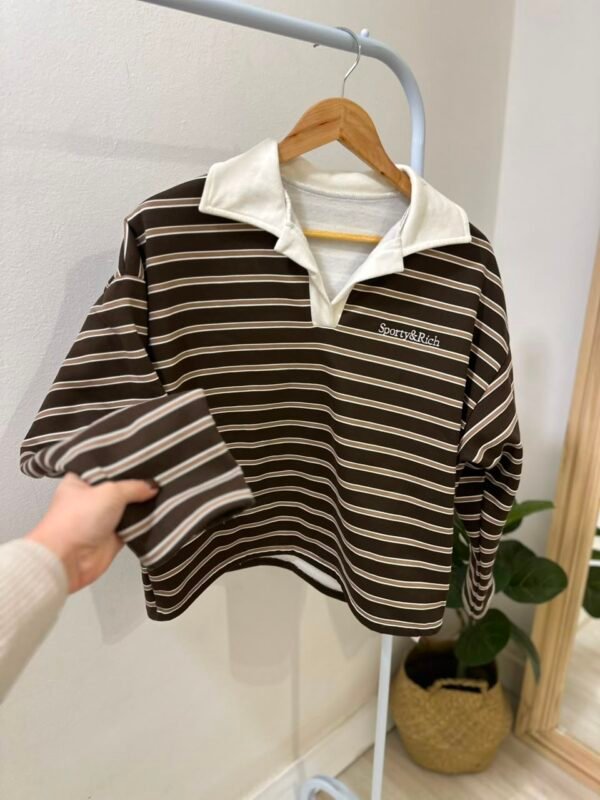 Buzo raya frisado Sporty