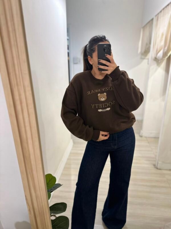 buzo frisado cozy
