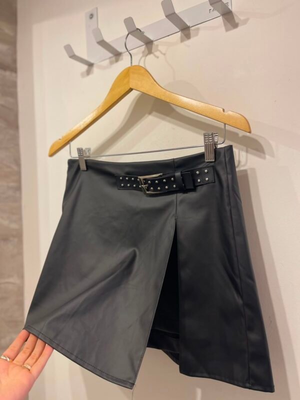 Short pollera eco cuero Nala