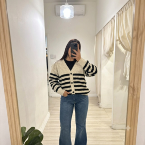 Gemini_Generated_Image_djk95udjk95udjk9 Cardigan Eli rayado