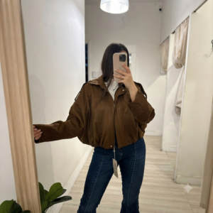 Campera Bomber Gamuzada