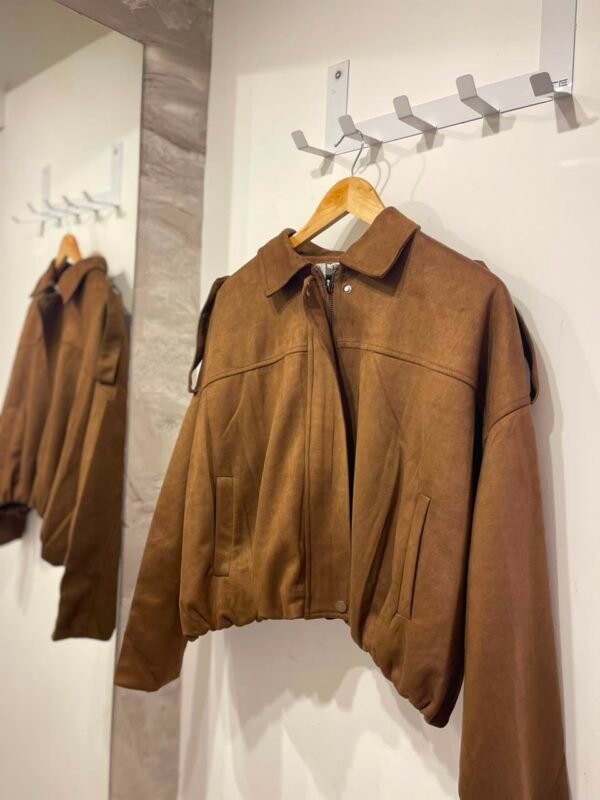 Campera Bomber Gamuzada