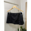 Short-Pollera eco cuero con tacha