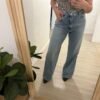 Jeans wide leg clarito