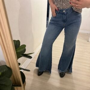 Jeans pierna de sirena