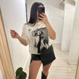 Remera estampa Girl