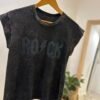Remera batik Rock