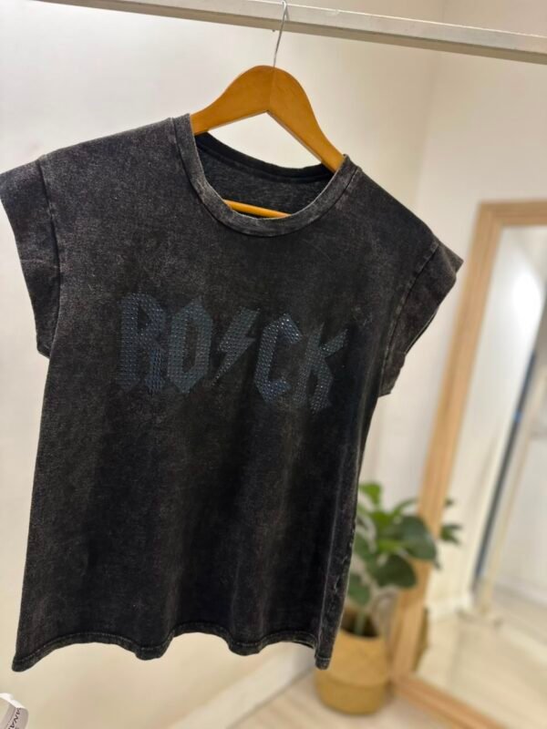 Remera batik Rock