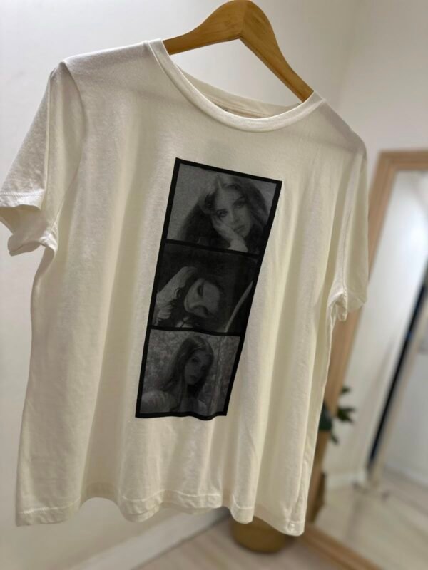 Remera m/c estampa