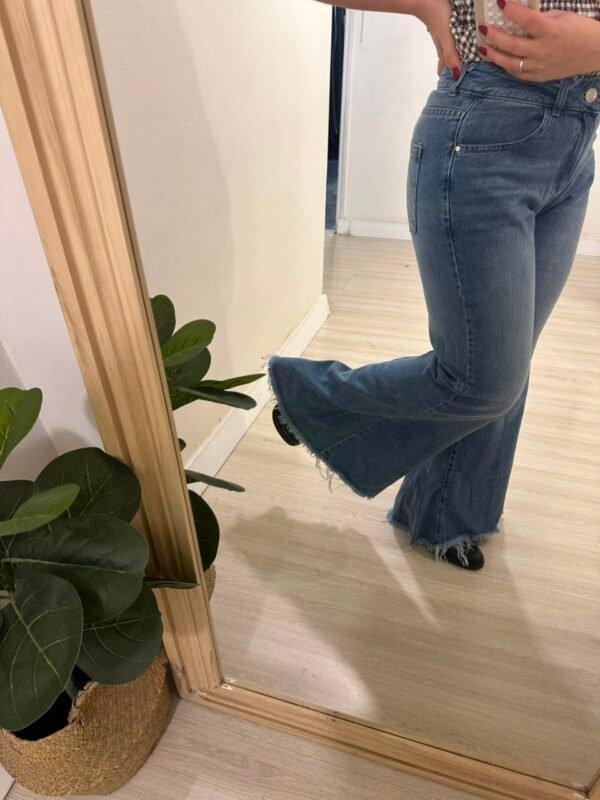 Jeans pierna de sirena