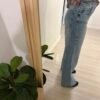 Jeans wide leg clarito