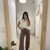 Jean Wide Rosa Viejo