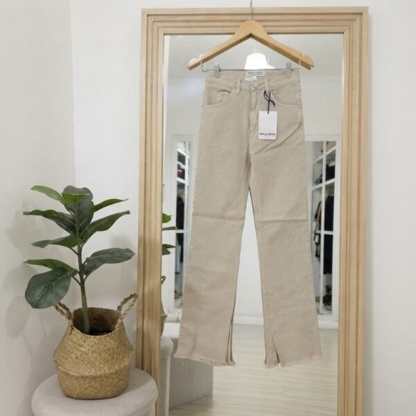 Jeans Riffle beige
