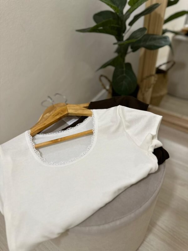 Reme puntilla cuello redondo