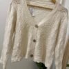 Cardigan Rebeca tejido