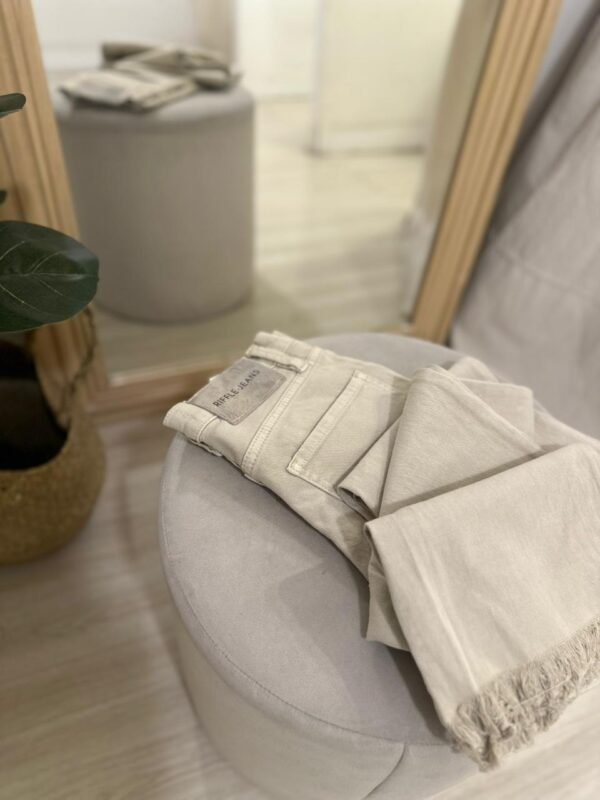 Jeans Riffle beige