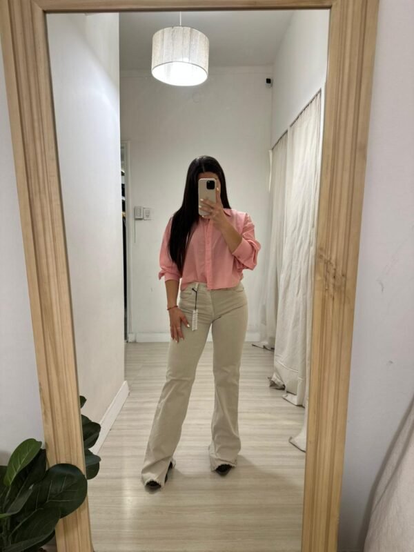 Jeans Riffle beige