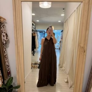 Vestido camisero importado