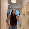 Short desflecado tiro medio