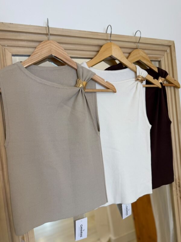 MUSCULOSA APLIQUE
